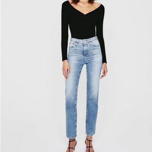 AG Alexxis Straight Leg Jeans